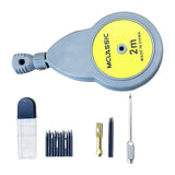 Maxbell Rotating Tape Compass Measurement Drawing Compass Woodworking Measuring Tape