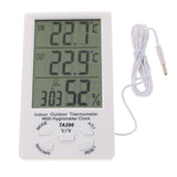 Digital Hygrometer Thermometer Humidity Temperature Monitor Portable Indoor Outdoor with ℃/℉ switch, MIN/MAX Records For Home, Office, etc. - Aladdin Shoppers