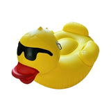 Maxbell Inflatable Duck Pool Float with Handles Lounge Raft for Adults Swimming Pool