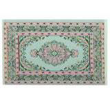 Maxbell Maxbell 12th Floor Covering Turkish Style Rug Embroidery Cloth Mat for Dolls House Room Garden Decor