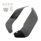 Maxbell Motorcycle Leg Windshield Leg Protection Side Fairing for Honda GL1800 Black