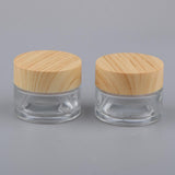 Maxbell Maxbell 2 Pcs Makeup Pot Empty Cosmetic Jars Lotion Cream Gel Containers Clear 15g