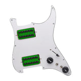 Maxbell Guitar Pickguard Professional Practical Switch Control Scratchplate Accessory green