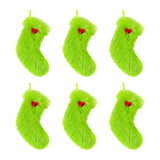 6x Christmas Stockings Christmas Tree Decoration for New Year Festivals Home