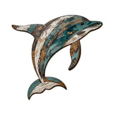 Maxbell Marine Animal Wall Decor 2D Coastal Hanging Decoration for Kitchen Home Pool Fish Wall Decor