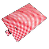 Maxbell Maxbell Portable Waterproof Camping Mat Outdoor Picnic Blanket Mattresses Pad Red