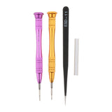 For Nintendo Switch Cross Tri-wing 1.5mm Screwdriver Kit With Tweezer Sponge - Aladdin Shoppers