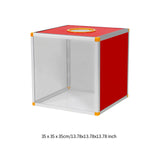Maxbell Lucky Draw Box Voting Box Donation Box for Voting Annual Meeting Fundraising 35x35x35cm Transparent front