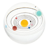 Maxbell 80mm Clear Solar System Crystal Ball Art Decor Photography Prop No Stand