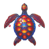 Maxbell Sea Turtle Wall Decor Yard Outdoor Beach Theme Sign Garden Hanging Sculpture Style C