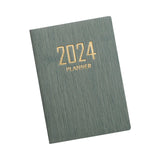 Maxbell 2xSchedule Notebook Monthly Planner Appointment Calendar Diary Journal Durable Green