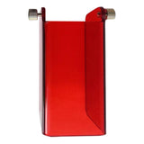 Maxbell Portable Protection Shield Durable Full Protection for Engraver Machine 40mm red