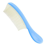 Maxbell Maxbell Plastic Detachable Fine Tooth Detangling Hair Comb No Static Comb Blue