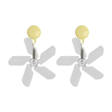 Maxbell Air Conditioning Wind Deflectors Air Register for Bedroom Living Room Office 2pcs Yellow