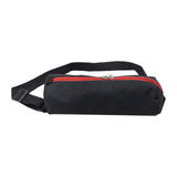 Maxbell Rain Sound Stick Instrument Shoulder Bag Black with Double Zipper Waterproof 9x26cm
