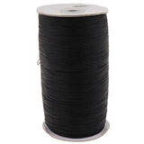2 Rolls Elastic Cord Bungee Wire Rope Nylon Black/Yellow for Jewelry Making