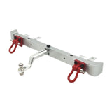 Maxbell 1/12 RC Car Rear Bumper Accessory for MN82 LC79 RC RC Crawler Car Trucks DIY silvery