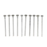 Maxbell 4x10 Pieces 1/8" Thin Disc Type Shaft Diamond Engraving Burrs Bits Diam. 6mm