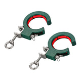 Maxbell 2 Pieces Cable Tray Rollers Wire Management Adjustable Cable Threading Tools Green