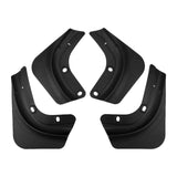 Maxbell Set of 4 Mud Flaps Splash Guards for 3 Black Accessory for Vehicle