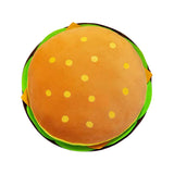 Hamburger Stuffed Cushion Pillow Boy Girl Sofa Office Cheeseburger Plush Toy