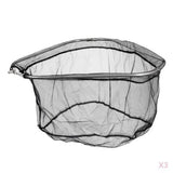 Maxbell 3Pcs Folding Stainless Steel Frame Nylon Triangle Fishing Landing Net Head