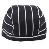 Maxbell 2 Pieces Kitchen Catering Chef Skull Cap Tie Back Pirate Hat Headwrap Unisex