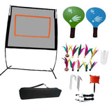 Maxbell Badminton Net Set Replacement Practice with Rackets for Sports Outdoor Parks