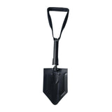 Maxbell Garden Shovel Weeding Tool Portable with Gear Hand Shovel for Farm Lawn Yard black
