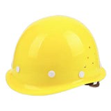 Maxbell Hard Hat Practical Comfortable to Wear Impact Resistant Easy to Use Headgear Yellow
