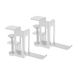Maxbell Desk Side Vertical Laptop Stand to Install Headset Holder Laptop Holder white
