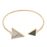 Maxbell Fashion Womens Retro Vintage Marble Golden Bracelet Cuff - Aladdin Shoppers