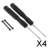 Maxbell 4x26mm Strap Watch Band Connecting Ear Rod Strap Link Connector Rod black