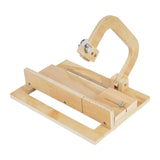 Maxbell Wooden Soap Cutter Adjustable Restaurant Baking Use Wire Slicer Cutting Tool
