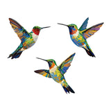 Maxbell 3 Pieces Hummingbird Decorations Hanging Decorations for Porch Patio Outside