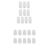 Maxbell 20 Pairs Silicone Toe Sleeves Tube Caps Cushions Protectors Feet Care S/L
