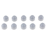 Maxbell 50Pcs M6 Hex Hexagon Dome Bolt Screw Nut Protection Caps Cover M6-10 x 13mm
