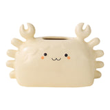 Maxbell Ceramic Tissue Box Convenience Canister for Countertop Study Room Cabinet