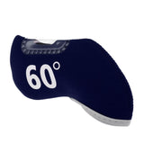 Maxbell Golf Club Iron Putter Headcover Head Cover Protector 60 Degree Navy Blue - Aladdin Shoppers