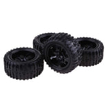 Maxbell 103mm Rubber Tires Tyres 1.9" Wheels for 1/10 RC Crawler Monster Truck Car D - Aladdin Shoppers