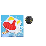 Maxbell Pet Dog Squeaky Ball Feeding Toy and Pet Grooming Brush Massage Hand Glove