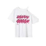 Maxbell Maxbell T Shirt for Women Summer Simple Crewneck Tee for Street Commuting Daily Wear M