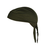 Maxbell Polyester Anti-UV Wrap Tie Bandana Hat Pirate Scarf for Riding Army Green