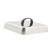 Maxbell Melting Dome Griddle Basting Cover for Flat Top Griddle Teppanyaki Hamburger 26x20x5cm