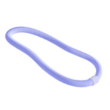 Maxbell Weighted Fitness Hoop Outdoor Weighted Spring Hoop for Travel Men Women Home Violet