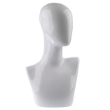 2pcs Mannequin Manikin Head Jewelry Wigs Glasses Hat Hairband Display Stand