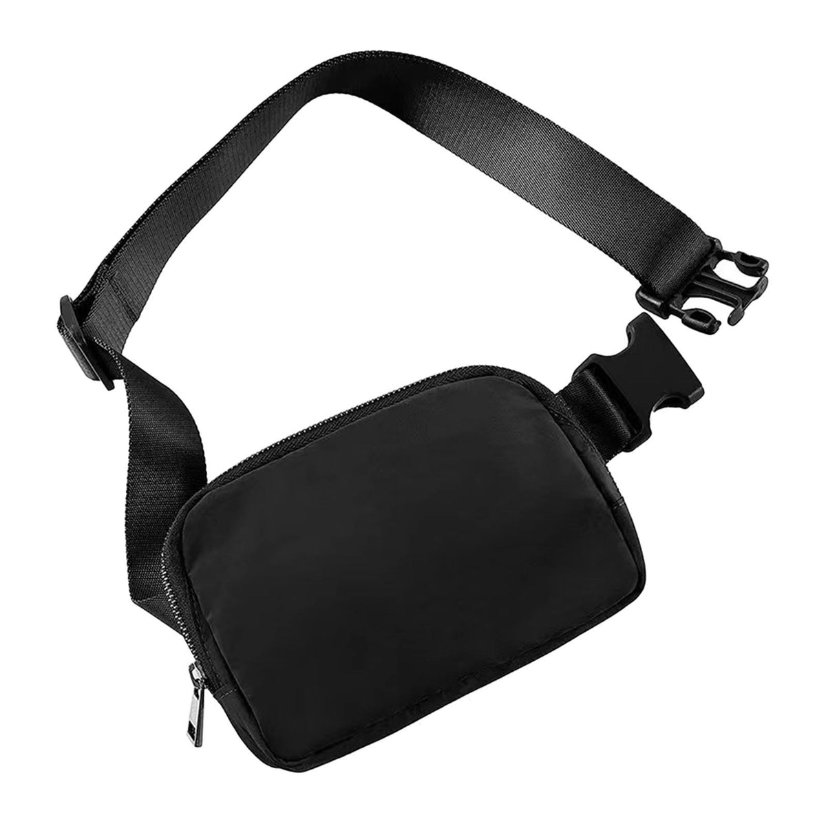 Maxbell Maxbell Waist Bag Pack Fanny Pack with Adjustable Strap for Walking Hiking Camping Black