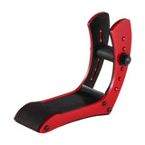 Maxbell Electric Guitar Rest Stand Foot Stool for Stage Performance Musician Concert Red