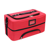 Maxbell Makeup Bag Makeup Artist Must Haves Makeup Case for Girl Women Makeup Artist pink