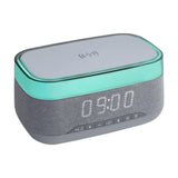 Maxbell Multifunctional BT Speaker Practical Cordless Charger for Home Office Indoor Gray